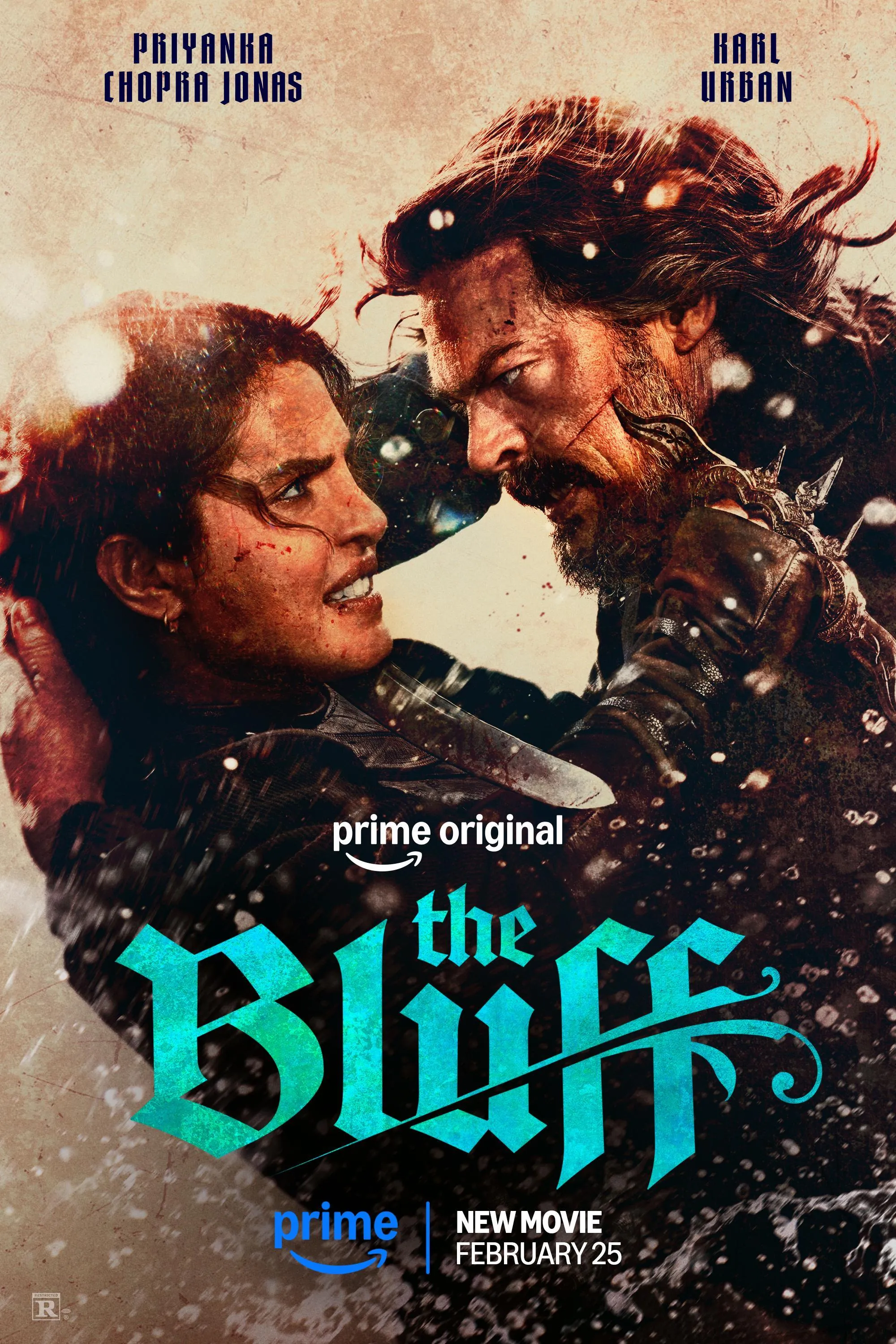 The Bluff In Hindi dub poster