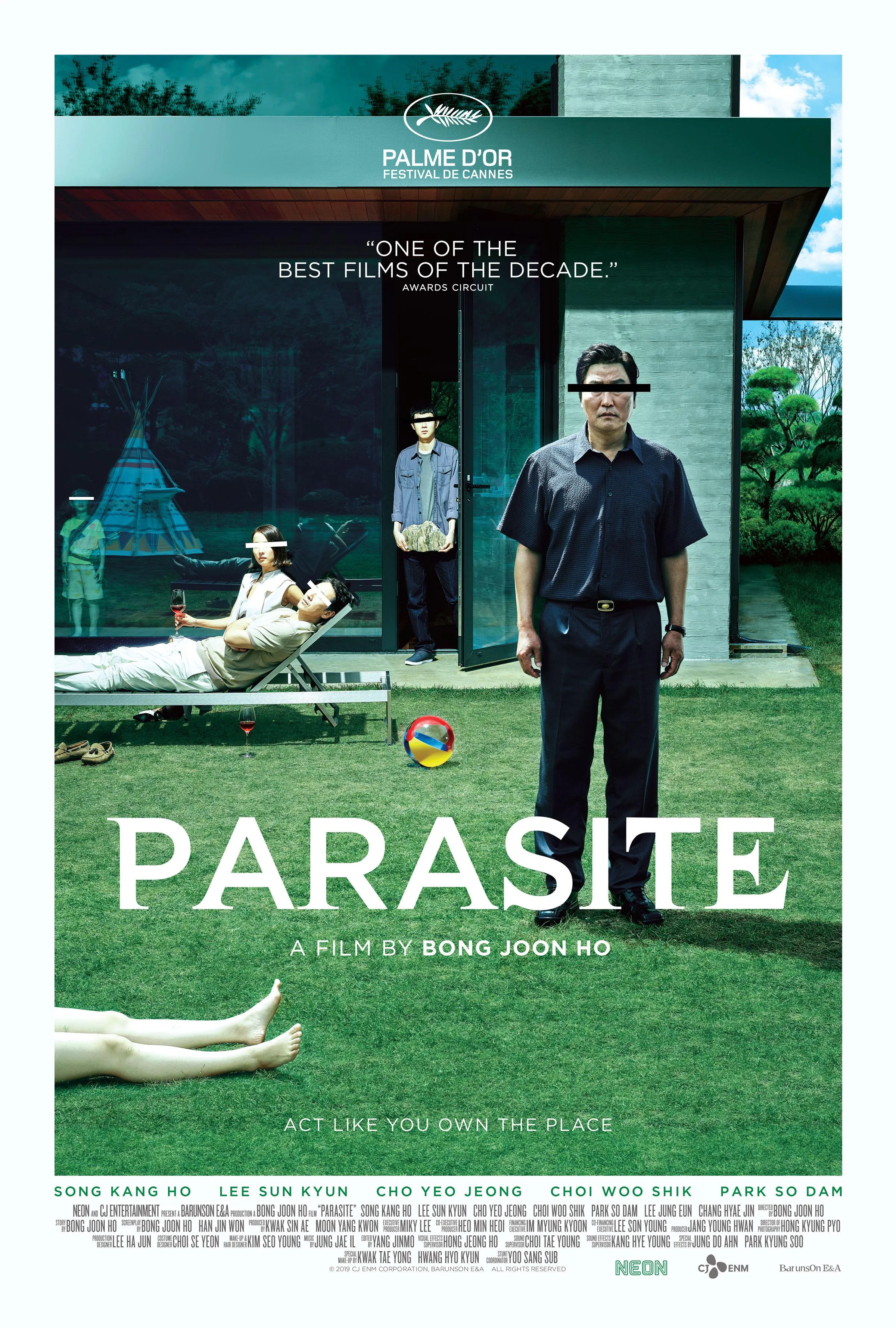 Parasite In Hindi dub poster