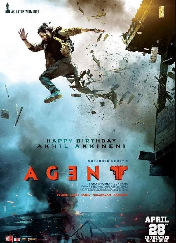 Agent In Hindi dub poster
