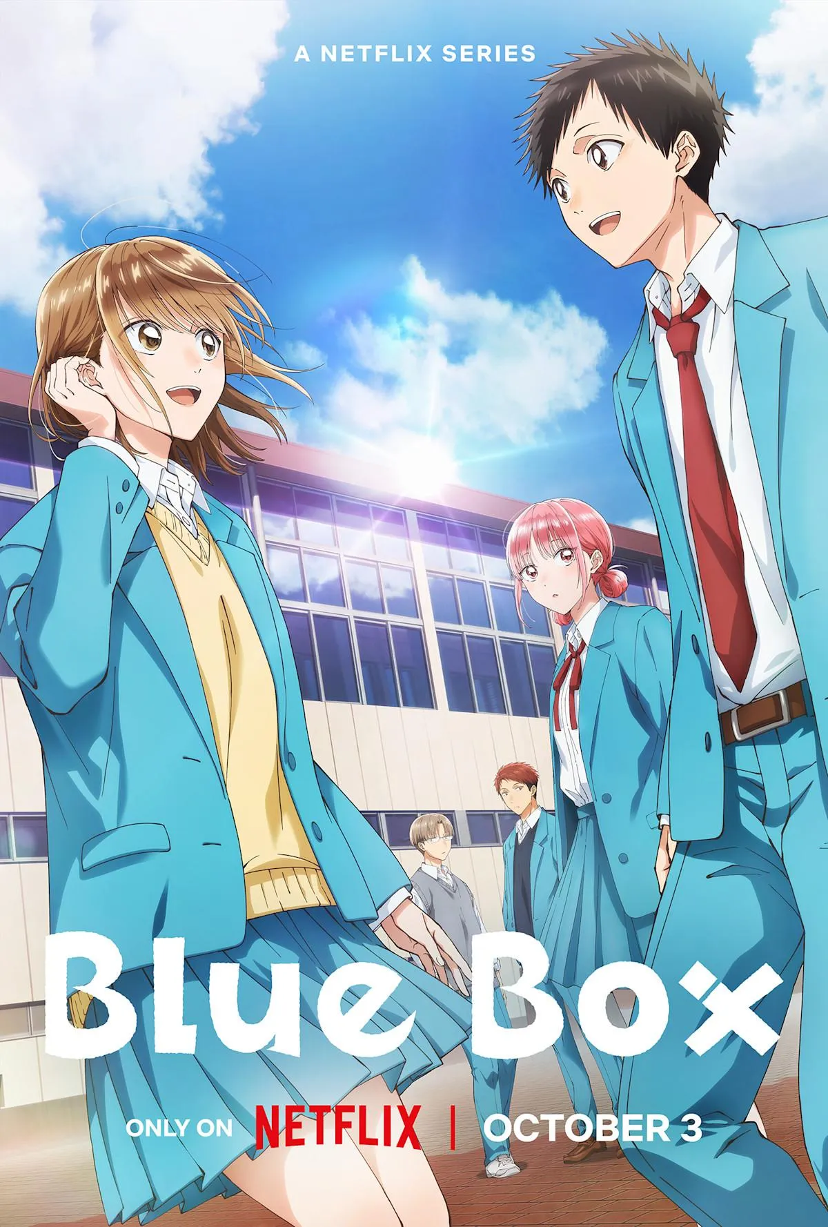 Blue Box In Hindi dub poster