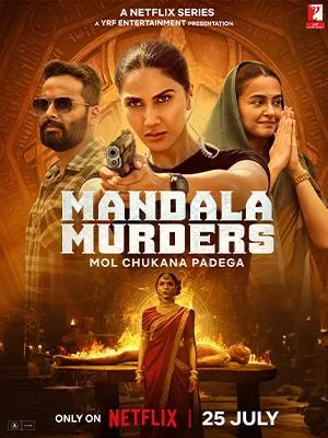 Mandala Murders In Hindi dub poster
